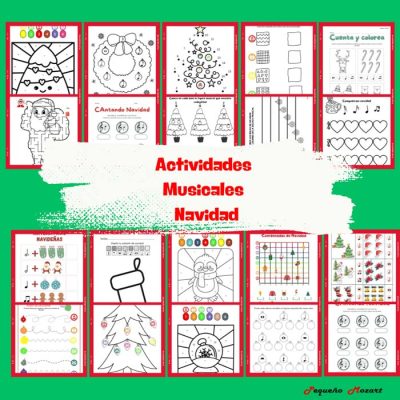 Actividades Musicales de Navidad (PDF descargable)