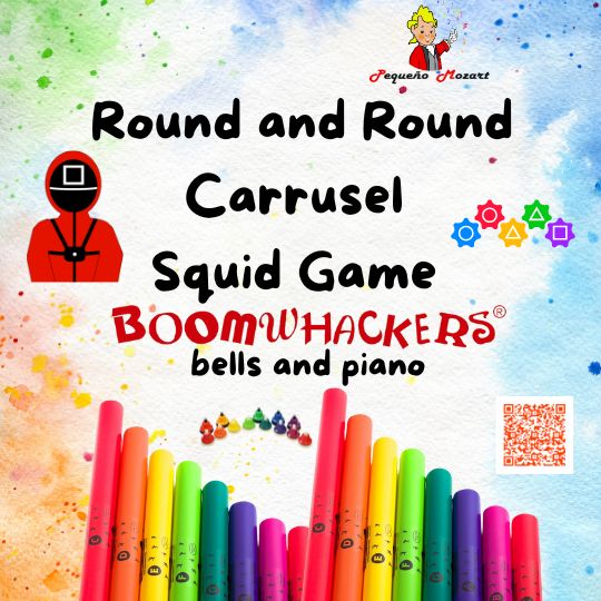 Carrusel Juego del Calamar Pequeño Mozart