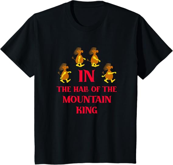 Camiseta In The Hall Of The Mountain King